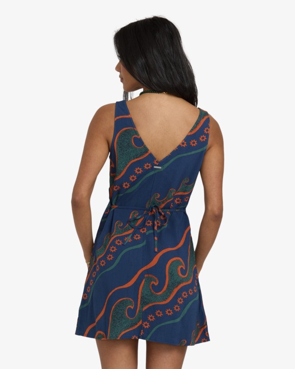 3 Morning Swell - Mini Dress for Women Blue 24B132515 Billabong