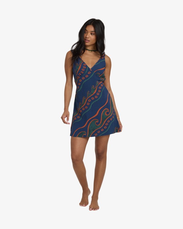 2 Morning Swell - Mini Dress for Women Blue 24B132515 Billabong