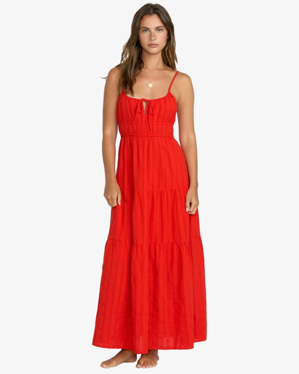 1 Red Aloha - Maxi Dress for Women Red 24B132522 Billabong