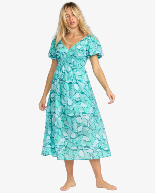 1 Go Coastal - Robe midi pour Femme Bleu 24B133507 Billabong