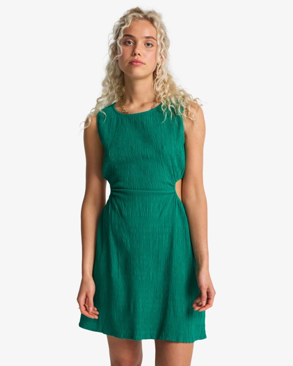 0 Wavy Days - Smocked-Kleid f&uuml;r Frauen Blau 24B133528 Billabong