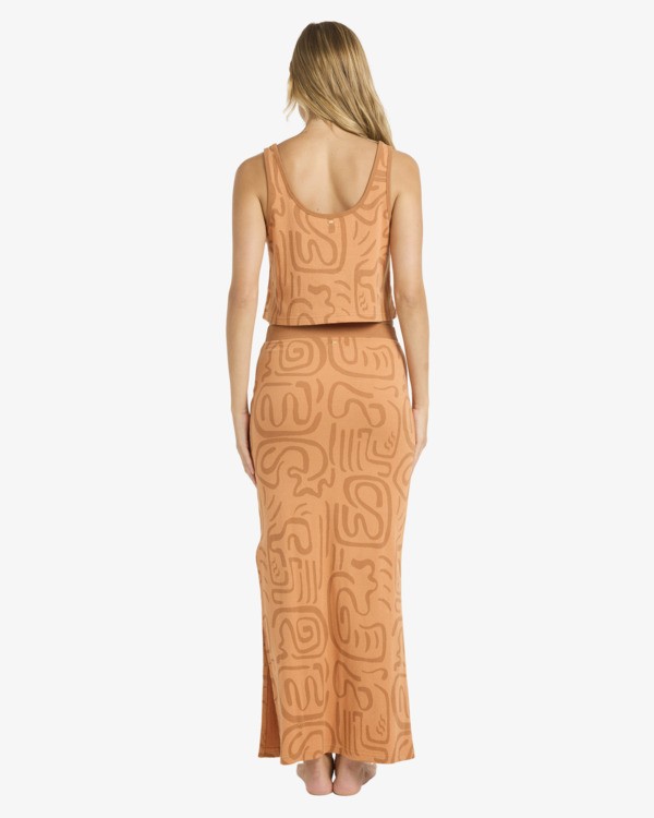 3 Embers Midi - Jupe midi pour Femme Orange 24B141601 Billabong