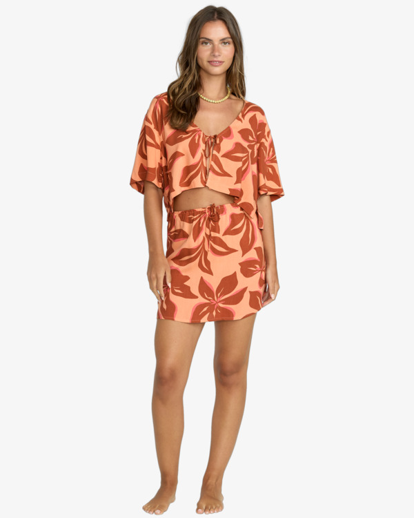 2 Sunflower - Mini Skirt for Women Orange 24B142505 Billabong
