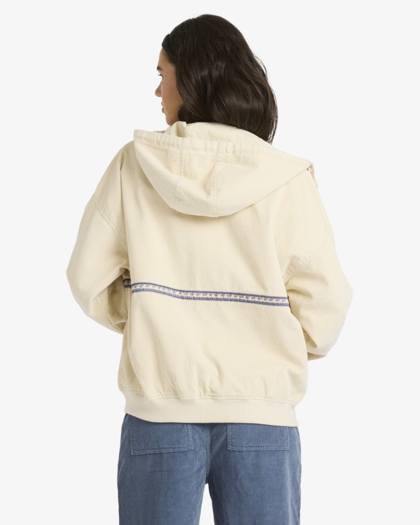 3 Since 73 Set The Tone - Giacca di velluto da Donna White 24B151670 Billabong