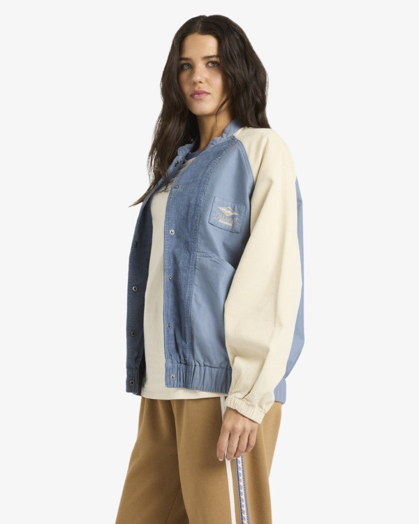 4 Since 73 Og Burleigh - Corduroy Jacket for Women Blue 24B151671 Billabong