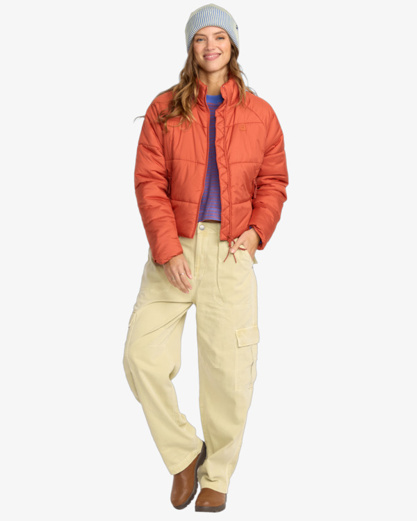2 High Line - Steppjacke für Frauen Rot 24B153503 Billabong