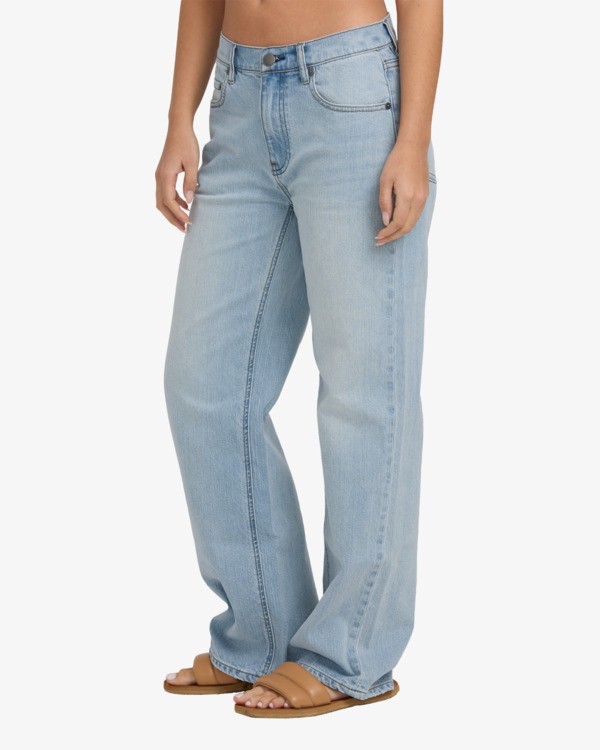 1 Shifter Straight Leg - Relaxed Fit Jeans für Frauen Blau 24B193501 Billabong