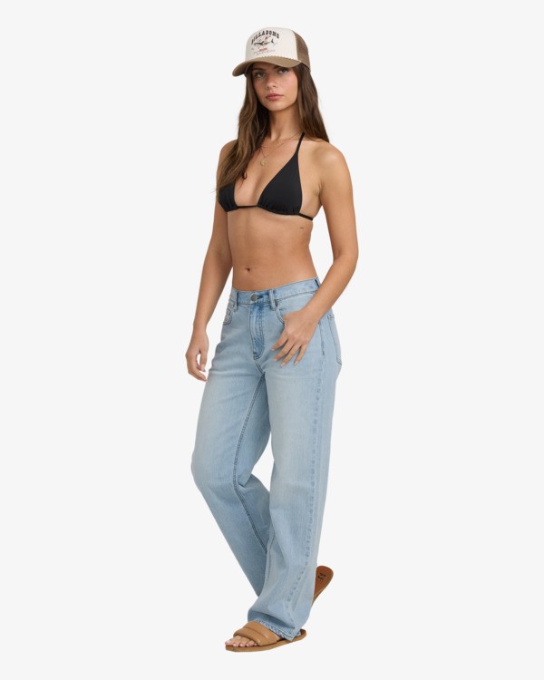4 Shifter Straight Leg - Relaxed Fit Jeans für Frauen Blau 24B193501 Billabong