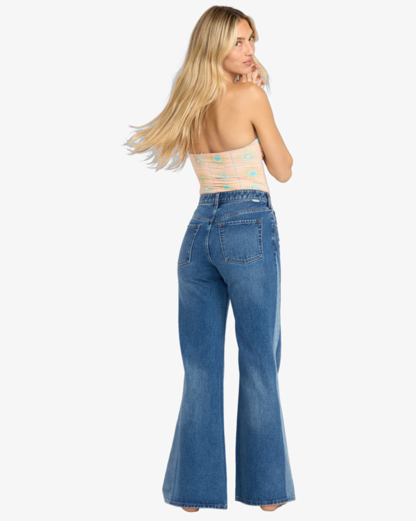 2 Free Fall - Flared Jeans for Women Multi 24B193502 Billabong