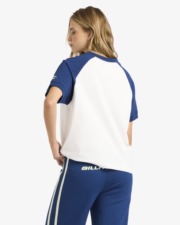 1 Billa Tripper - T-shirt met korte mouwen voor Dames White 24B351672 Billabong