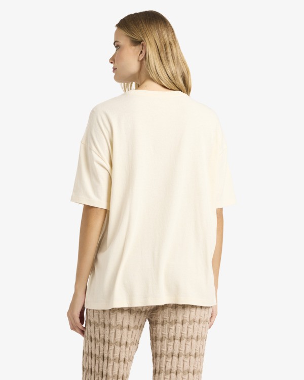 1 Freshest Things - Oversized T-shirt voor Dames White 24B351675 Billabong