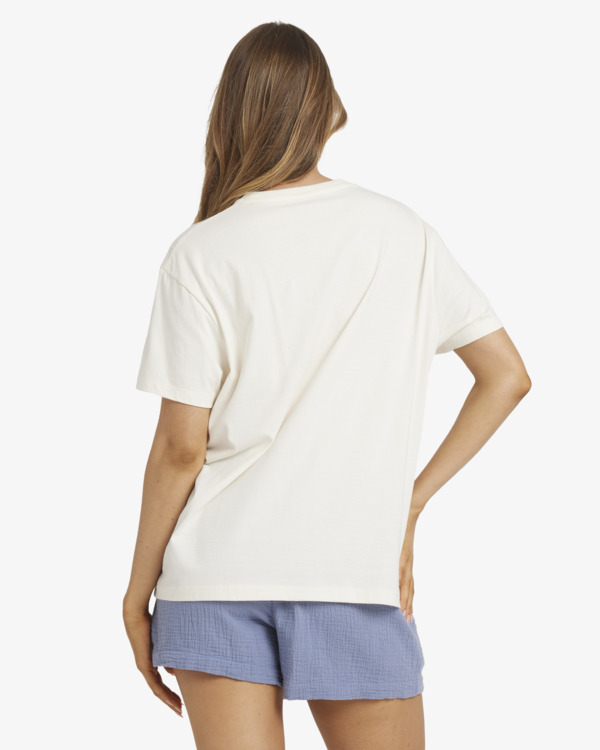 1 Emerald Island - Oversized T-Shirt for Women White 24B353572 Billabong