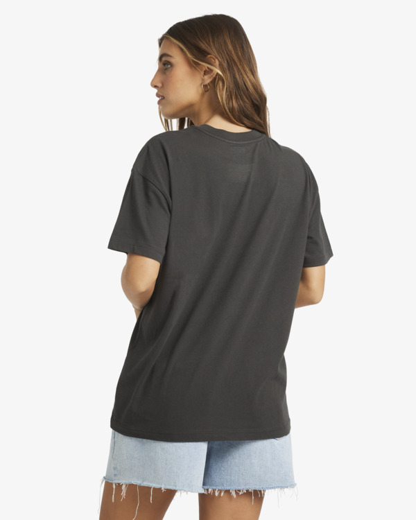 1 Paradise Tour - Oversized T-Shirt for Women Black 24B354576 Billabong