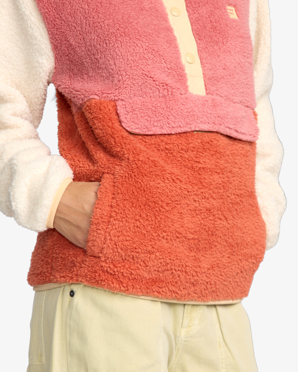 3 Switchback - Mock Neck Sweatshirt for Women Pink 24B411506 Billabong