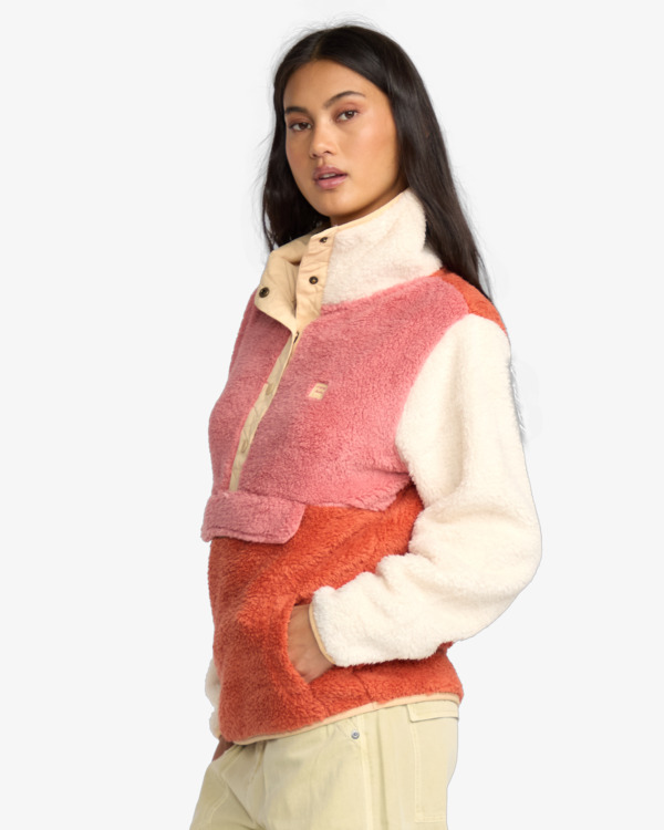 4 Switchback - Mock Neck Sweatshirt for Women Pink 24B411506 Billabong