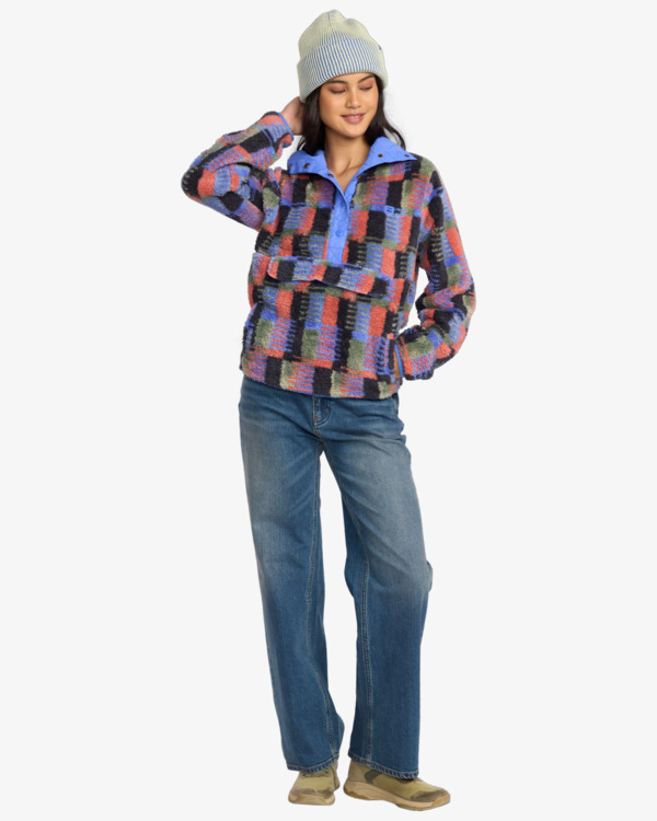 1 Switchback - Mock Neck Sweatshirt for Women Multi 24B411506 Billabong