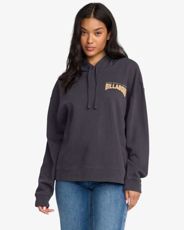 0 Keep It Up - Felpa con cappuccio da Donna Black 24B413505 Billabong
