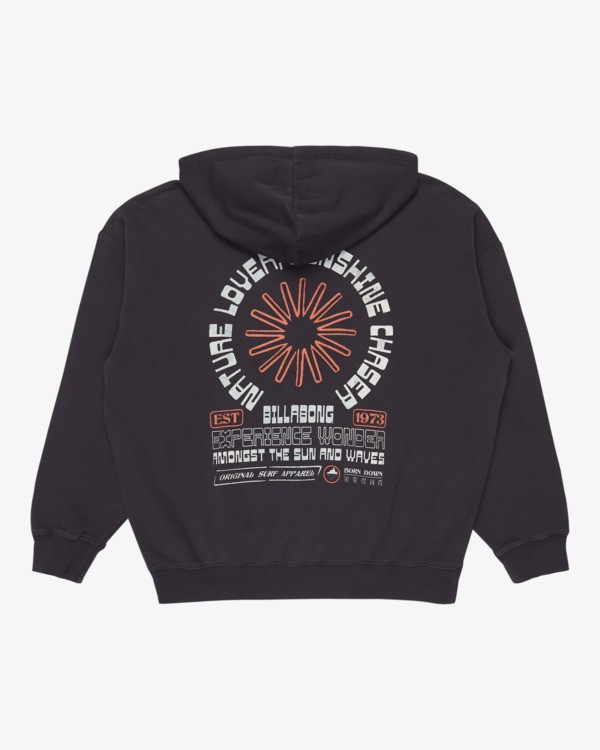6 Sun & Waves - Kapuzenpulli für Frauen Schwarz 24B414503 Billabong