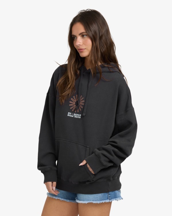 4 Sun & Waves - Kapuzenpulli für Frauen Schwarz 24B414503 Billabong