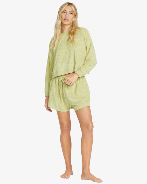 5 Sun Tempo - Felpa pullover da Donna Green 24B461501 Billabong