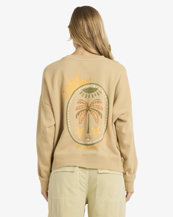 2 Echo - Sweatshirt f&uuml;r Frauen Weiss 24B463504 Billabong