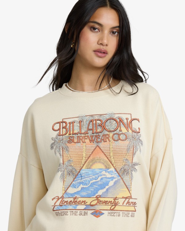 4 Echo - Sweatshirt f&uuml;r Frauen Blau 24B463504 Billabong