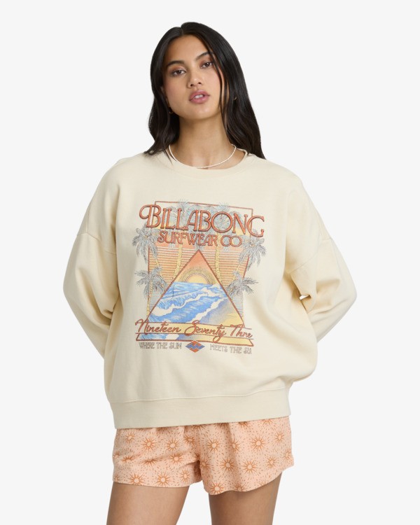 0 Echo - Sweatshirt f&uuml;r Frauen Blau 24B463504 Billabong