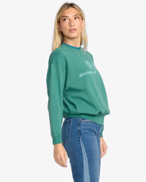 3 Time For Kendal - Sweat pour Femme Vert 24B463505 Billabong
