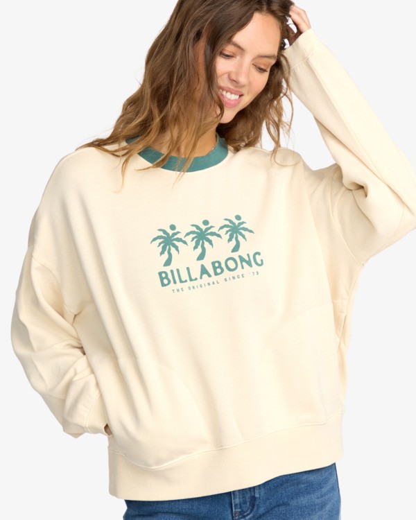 4 Triple Palms - Sweatshirt for Women White 24B463506 Billabong