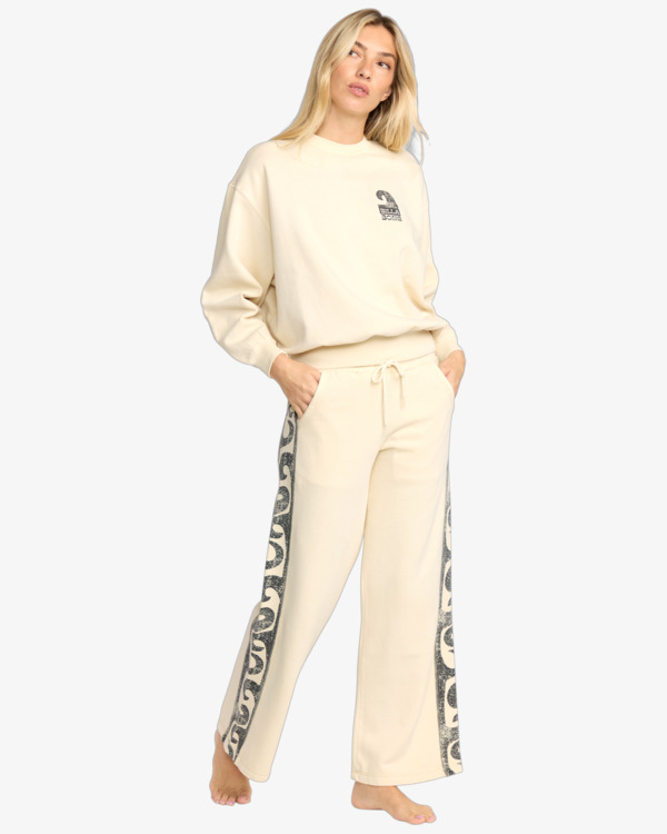 2 Sun Wave Livin Kendal - Sudadera para mujer Blanco 24B463508 Billabong