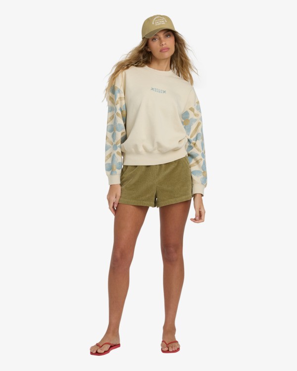 2 Atlas Tide Kendal - Sweatshirt für Frauen Weiss 24B464502 Billabong