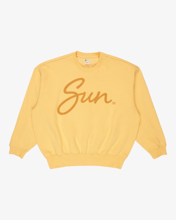 5 Mono Aloha Kendal - Sweatshirt für Frauen Gelb 24B464504 Billabong