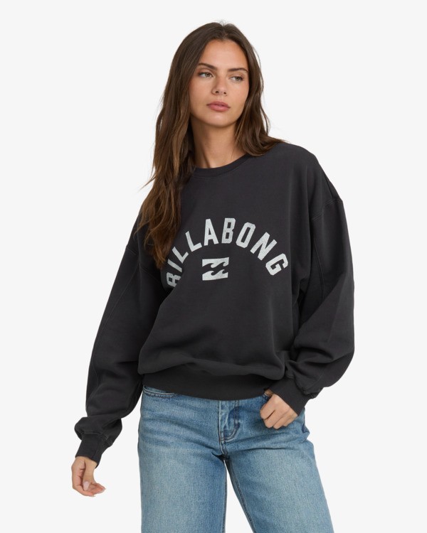 0 Mono Aloha Kendal - Sweatshirt for Women Black 24B464504 Billabong