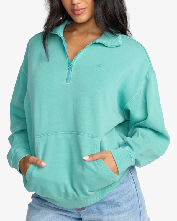 4 Hula Half Zip Blue 24B483506 Billabong