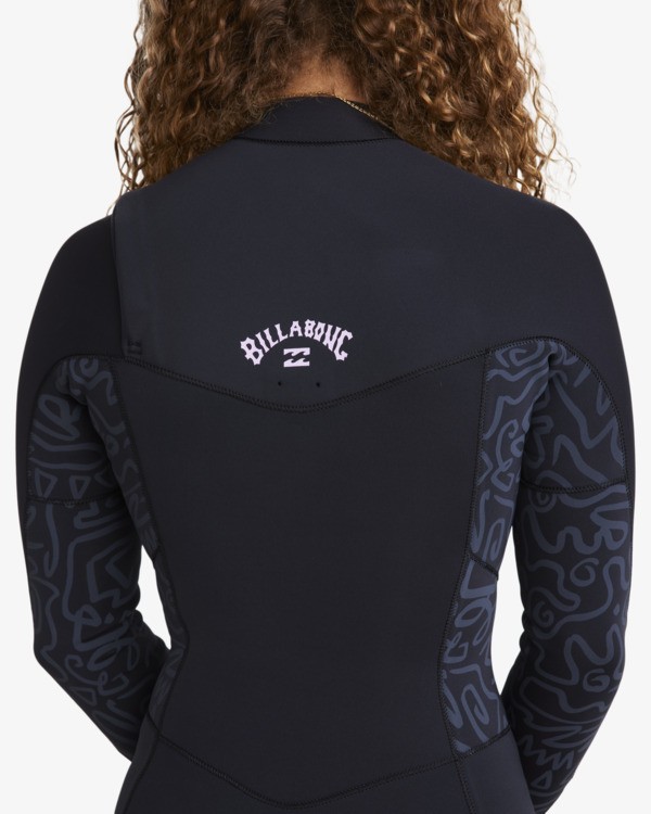 10 2/2mm Synergy Natural - Springsuit mit langem &Auml;rmeln und Brustrei&szlig;verschluss f&uuml;r Frauen Schwarz 24BW191508 Billabong