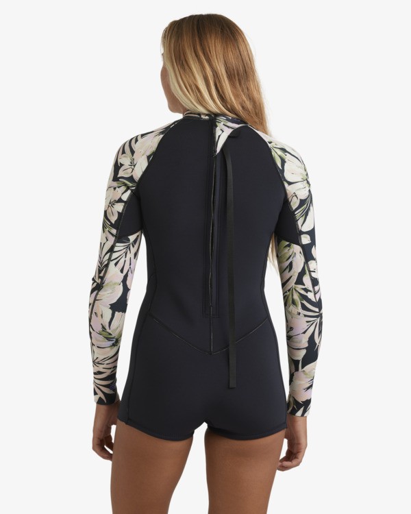 2 2/2mmSpring Fever Natural - Long Sleeve Springsuit for Women Black 24BW193504 Billabong