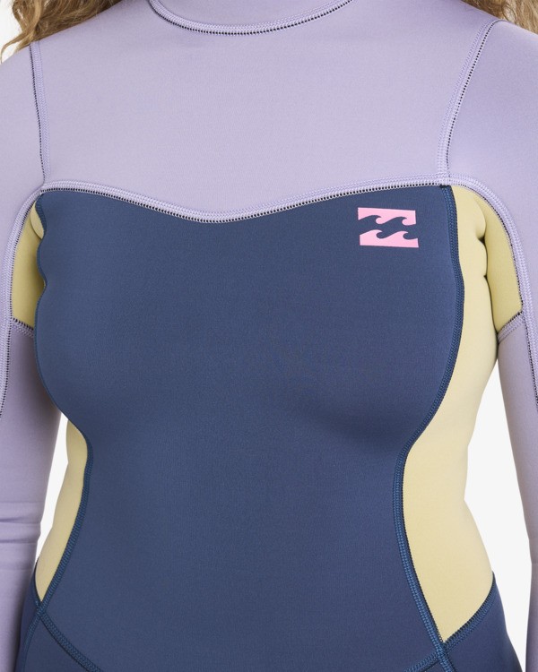 1 3/2mm Synergy - Back Zip Wetsuit for Women Red 24BW211601 Billabong