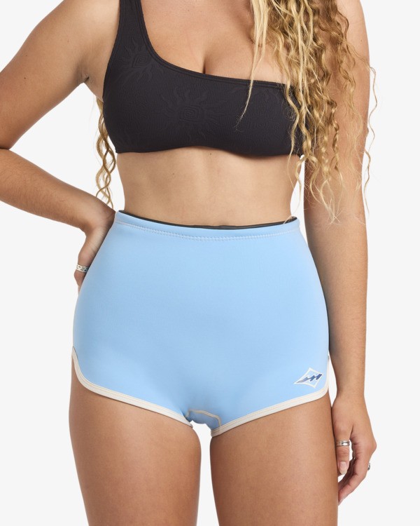 1 2/2mm Glider - Neopren-Shorts f&uuml;r Frauen Rot 24BW304050 Billabong