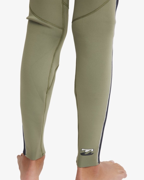 8 3/2mm Absolute Boys - Combinaison GBS chest zip pour Gar&ccedil;on 8-16 Vert 24CW191500 Billabong