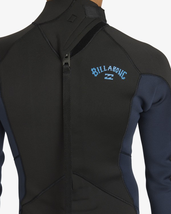 7 4/3mm Absolute - Back Zip Wetsuit for Boys 6-16 Blue 24CW211603 Billabong