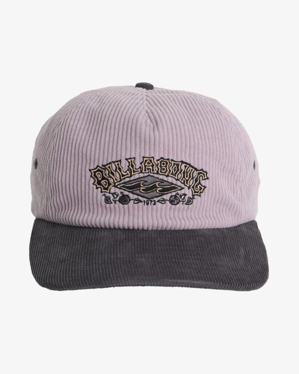 1 Heritage - Strapback-Cap f&uuml;r M&auml;nner Grau 24D551608 Billabong