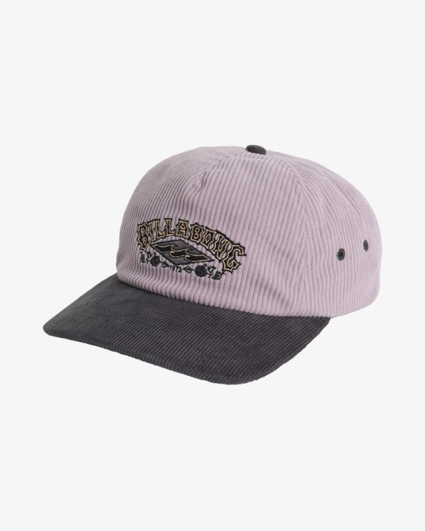 6 Heritage - Strapback-Cap f&uuml;r M&auml;nner Grau 24D551608 Billabong