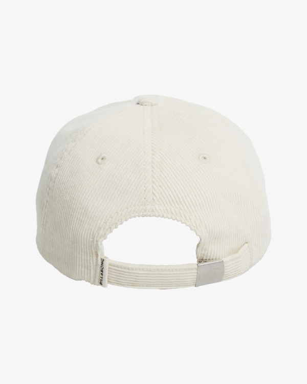 3 Dad - Corduroy Dad Cap for Women White 24E551500 Billabong