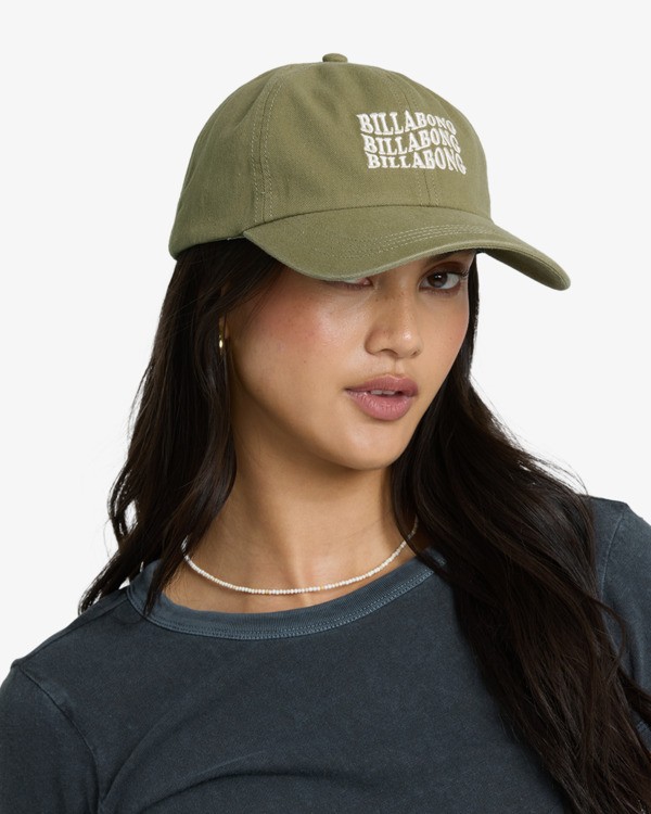 3 Dad - Corduroy Dad Cap for Women Green 24E551500 Billabong