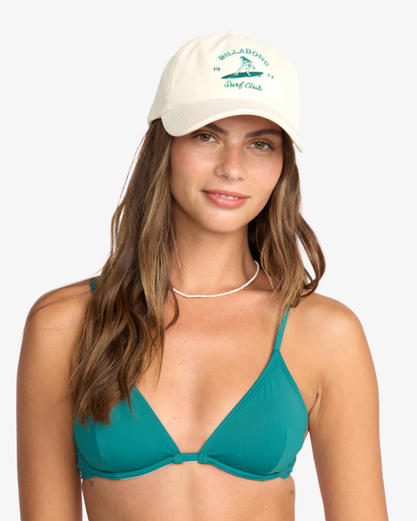 3 Dad - Corduroy Dad Cap for Women White 24E551500 Billabong