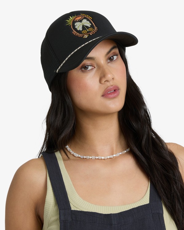 3 Grandpa - Trucker Cap for Women Black 24E552503 Billabong