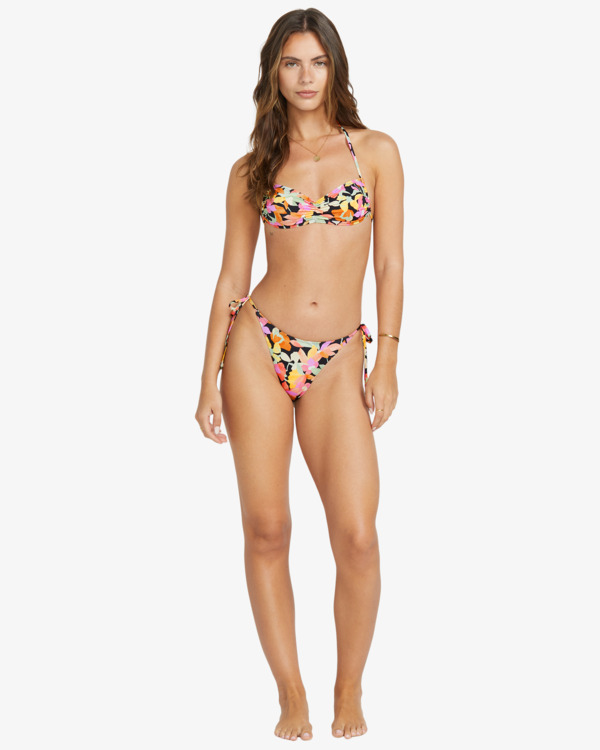 1 Faith In Flowers - Top de bikini de cobertura media para Mujer Multi 24O121504 Billabong