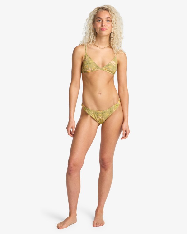 1 Vaca Soleil Ceci Tri - Triangel bikinitop voor Dames Green 24O141606 Billabong