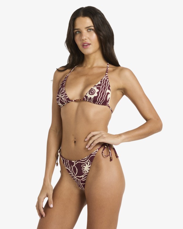 4 Sol Playa Remi Tri - Triangle-Bikinioberteil f&uuml;r Frauen Rot 24O141611 Billabong