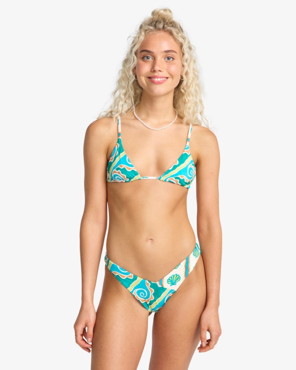 0 Salty Waves - Wendbares Triangel-Bikinioberteil f&uuml;r Frauen Weiss 24O141613 Billabong